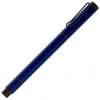 Balpen met marker - metaal - blauwe inkt - gele marker
