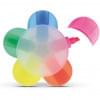 Markeerstift bloem - ABS plastic - 5 kleuren