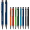 New York balpen - metaal - blauwe inkt - rubberised soft touch afwerking