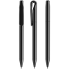 Prodir DS1 balpen - gerecycled kunststof - zwarte, blauwe inkt - polished - QR code