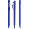 Prodir DS3 balpen - gerecycled kunststof - zwarte, blauwe inkt - frosted - QR code - customizable