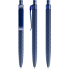 Prodir QS01 balpen - gerecycled kunststof - zwarte, blauwe inkt - mat gekleurd - customizable