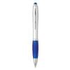 Riotouch stylus balpen - kunststof - blauwe inkt - zachte grip