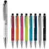 Stylus balpen - metaal - draaimechanisme - ergonomisch