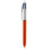 BIC® 4 colours fine balpen - kunststof - blauw / zwart / rood / groen
