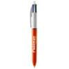 BIC® 4 colours fine balpen - kunststof - blauw / zwart / rood / groen