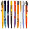 BIC® Media clic balpen - kunststof - zwarte, blauwe inkt