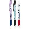 BIC® Media Clic grip balpen - kunststof - zwarte, blauwe inkt 