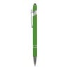 Lyon soft touch stylus pen - aluminium - blauwschrijvend