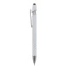 Lyon soft touch stylus pen - aluminium - blauwschrijvend
