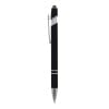 Lyon soft touch stylus pen - aluminium - blauwschrijvend