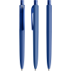 Prodir DS8 balpen - gerecycled kunststof - zwarte, blauwe inkt - soft touch - QR code