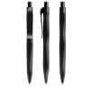 Prodir QS20 balpen - gerecycled kunststof - zwarte, blauwe inkt - soft touch