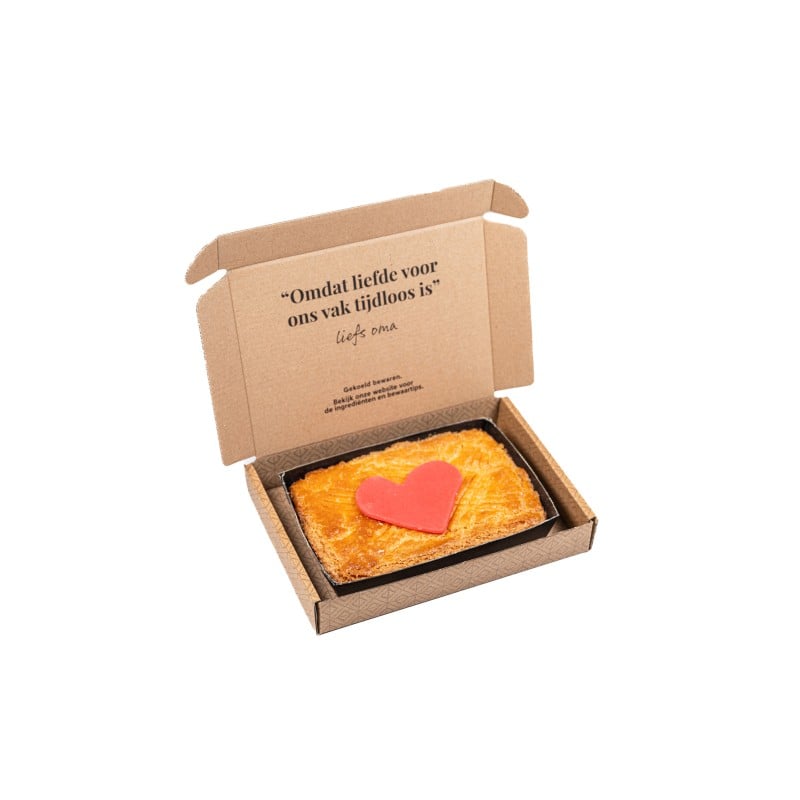 Brievenbus liefdes boterkoek ½