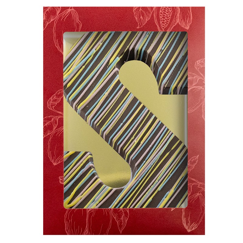 Chocoladeletter S Color Fun Puur