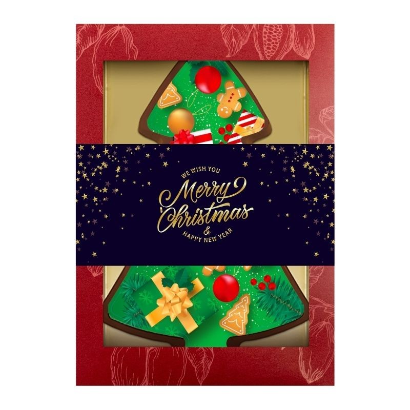 ChocoShape PineTree + logo (175 gr)