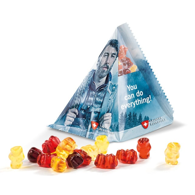 Driehoekige piramide Vruchtensap Jelly Bears