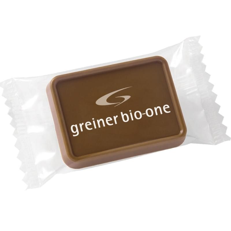 Chocolaatjes met uw logo - 5 gram - diverse smaken - per stuk verpakt