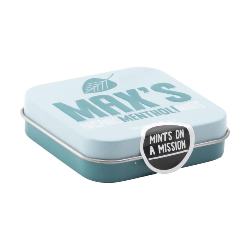 Max's Mints pepermunt - 58 stuks - Organic Menthol - biologisch en vegan