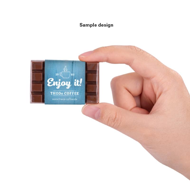 Alpenmelk chocoladereepje - 10 gram - fairtrade
