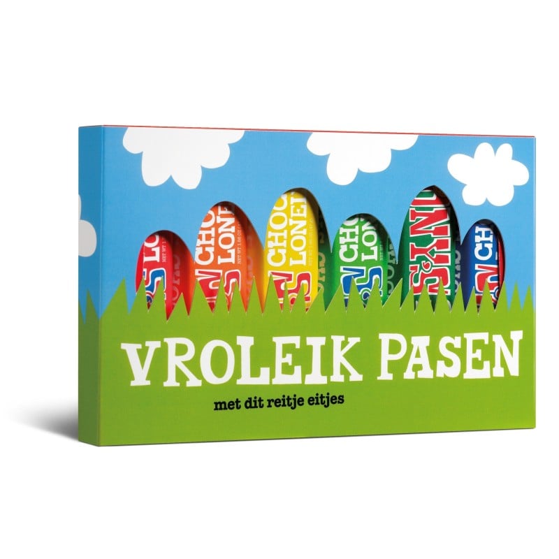 Tony's Chocolonely paas proeverij chocolade - 6x 47/50 gram - diverse smaken - onbedrukt
