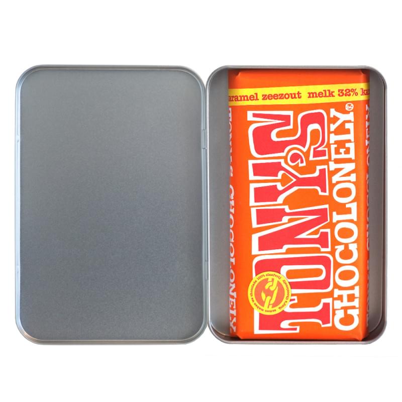 Tony Chocolonely Chocoladereep in blik