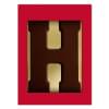 Chocoladeletter A t/m Z puur (200 g)