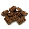 Chocolade bouwblokjes - 100 gram - 10 stuks - melk - doosje