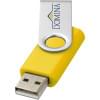 Rotate USB stick - kunststof en aluminium - 1-32GB - sleutelhangeroptie 