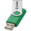Rotate USB stick - kunststof en aluminium - 1-32GB - sleutelhangeroptie 