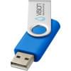 Rotate USB stick - kunststof en aluminium - 1-32GB - sleutelhangeroptie 