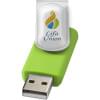 Rotate USB stick - kunststof en aluminium - 1-32GB - doming