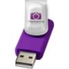 Rotate USB stick - kunststof en aluminium - 1-32GB - doming
