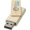 Rotate USB 2.0 stick - bamboe - 8GB