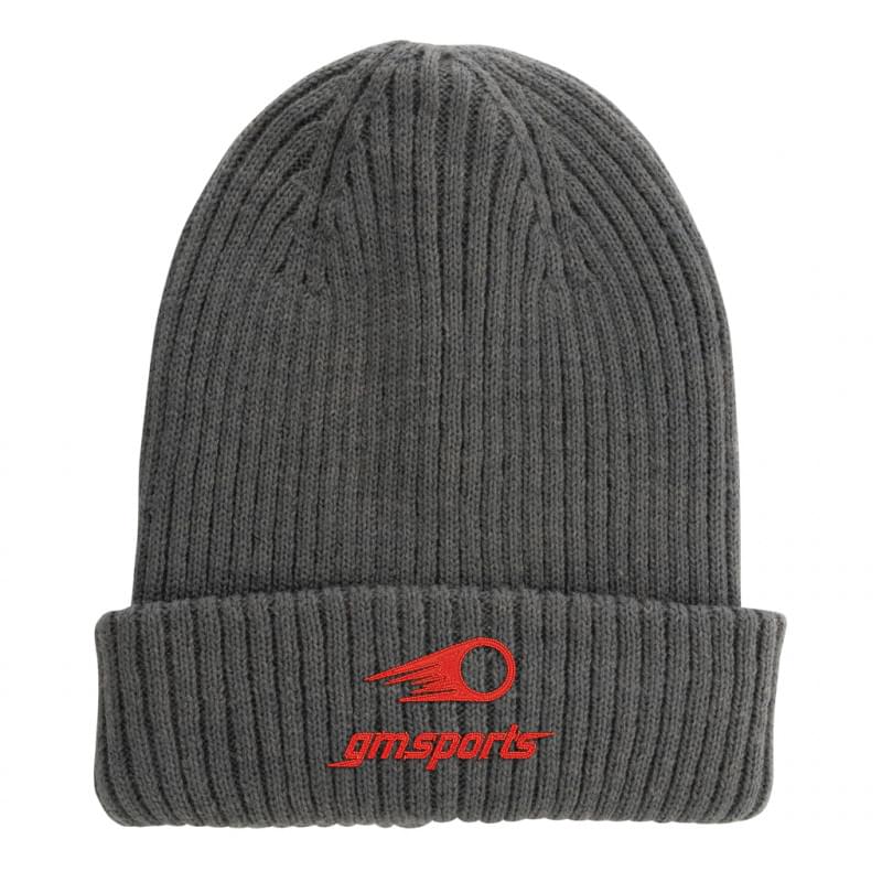  Impact AWARE™ gebreide beanie - polylana en acryl - met omslag