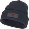 Boreas beanie - acryl - enkellaags - met patch