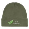 Nilton's gebreide muts - rPET polyester - met omslag   