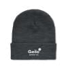 Polo gebreide beanie - rPET polyester - met omslag