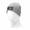 Stavenger gebreide beanie - rPET polyester - met label - met omslag