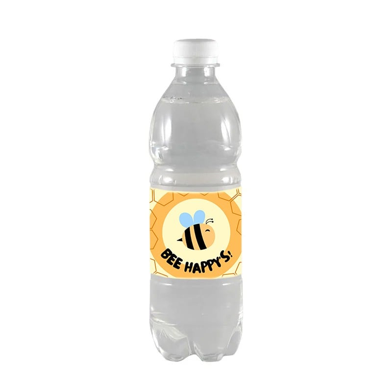 Waterflesje mineraalwater 500 ml - witte dop