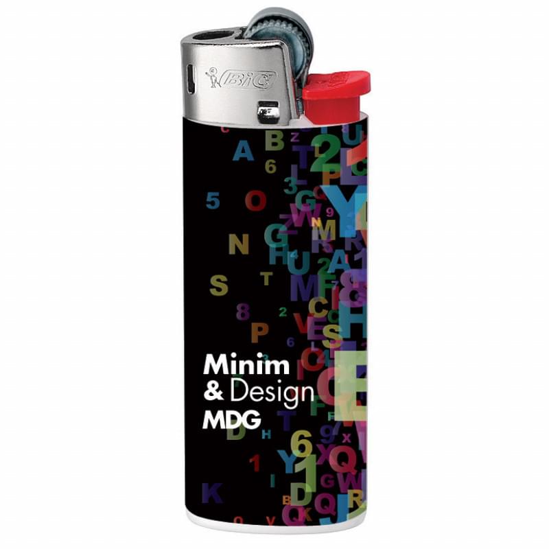 BIC® J25 mini gasaansteker - kindveilig - full colour - wegwerp
