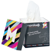 Rechthoekige tissue box - 50 tissues - 3-laags - box all over bedrukt
