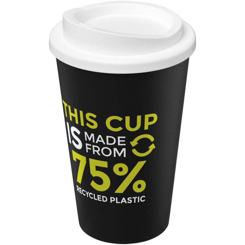 Americano® drinkbeker 350 ml - PP - dubbelwandig - draaideksel