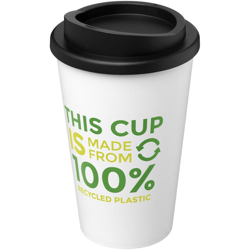 Americano® beker 350ml - Recycled PP - dubbelwandig - met draaideksel