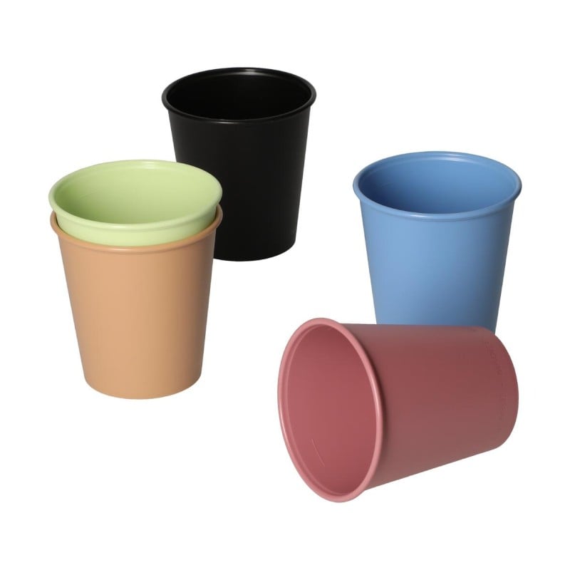 Koffiebeker to go 200ml - plastic - herbruikbaar - vaatwasserbestendig