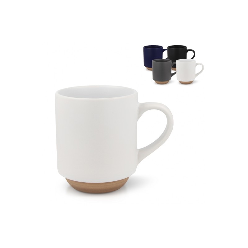 Tallin mok 300ml - keramiek - stapelbaar - gekleurd