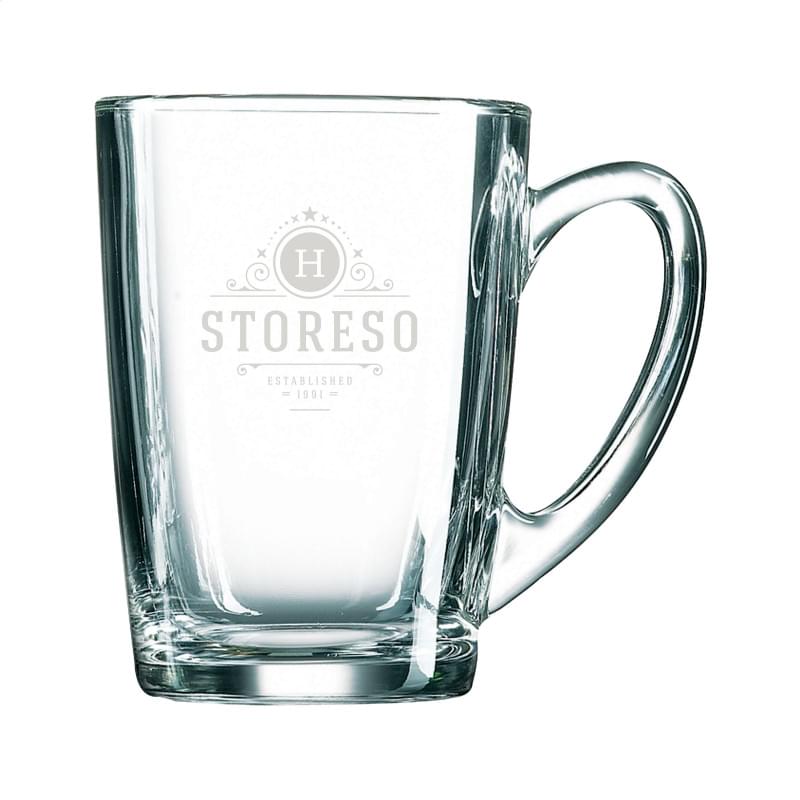 Morning theeglas 320ml - transparant