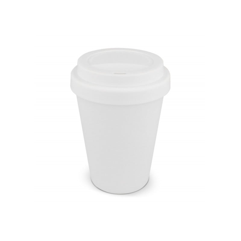 Koffiebeker 250ml - recycled PP - effen kleuren