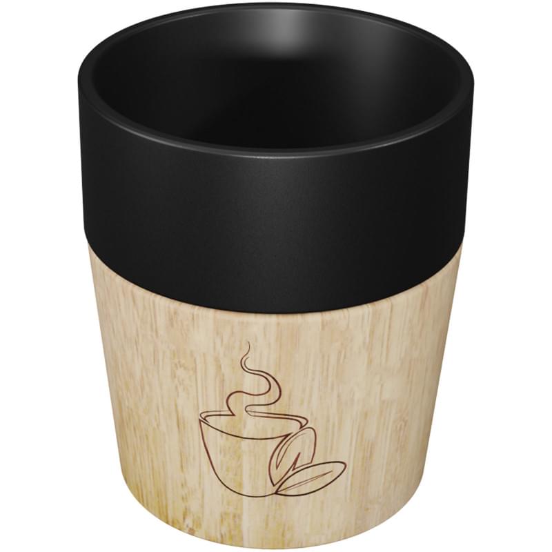 SCX design D05 magnetische koffiemok 150ml - keramiek - houtlook