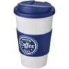 Americano® beker 350 ml - PP - dubbelwandig - geïsoleerd - draaideksel - handvat